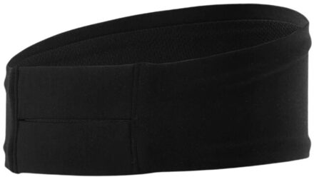 4F Wss24abanf072 logo hoofdband Zwart - One size