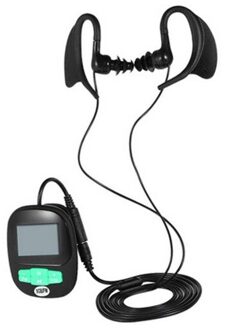 4G 8 GB IPX8 Duiken Zwemmen MP3 Waterdicht Speler Oortelefoon Onderwater Surf Sport Swim Mini Headset FM Radio Screen MP3 groen / 4GB