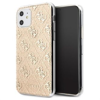 4G Glitter Hard Case - Apple iPhone 11 (6.1") - Goud