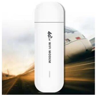 4G Lte E8372 150Mbps Usb Modem Adapter Met Wifi Hotspot Draadloze Usb Netwerkkaart Universal White Version 3