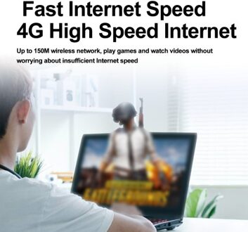 4G LTE Internet router with SIM slot to unlock mobile hotspot modem WiFi TypeC port 300Mbps wireless LAN