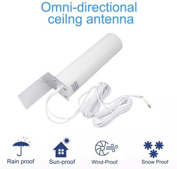 4G Lte Tv Antenne 12Dbi 4G Antenne Externe Antenne 4G Outdoor Antenne Dual Slider CRC9/TS9/Sma 5M Connector Modem Router