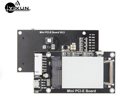 4G module transfer board mini pcie to serial USB special development board with SIM card holder for Quectel EP06-E EP06-A EC25