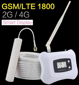4G Versterker AS-D1 2G 4G Lte Signaal Booster 70dB Cellulaire Repeater Dcs 1800 Lte 1800 Mhz Signaal repeater Mobiele Signaal Versterker au plug