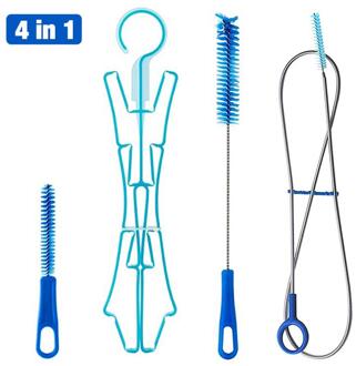 4in1 Waterzak Buis Borstel Water Tas Cleaning Kit Lange Borstel Schoonmaak Tool Voor Universele Blazen