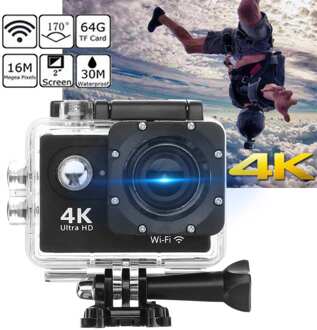 4K Actie Camera Wifi Full Hd 1080P Waterdicht Onderwater Video-opname Camera Sport Camera 2.0 Inch Outdoor Camcorders