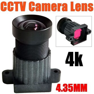 4K Lens 4.35 Mm M12 1/2.3 "Ir Filter 72D 10Megapixel Actie Camera Lens Voor Gopro Xiaomi Yi Sjcam Camera Dji Phantom Drones Uav 'S
