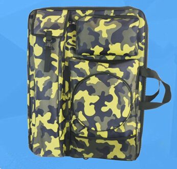 4K Mode Camouflage Draagbare Rugzak Grote Art Tas Tekentafel Tas Reizen Schets Bag Artist Student Schilderen Accessoires
