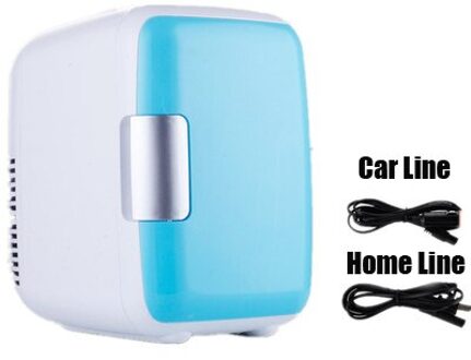 4L 220V/12V Eletric Auto Thuis Koelkast Koelkast Auto/Home Mini Dual-Gebruik Cool Warmer slaapzaal Blikjes Bier Koeler roze