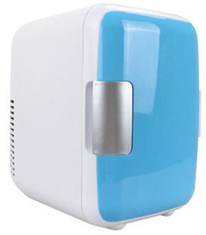 4L Auto Koelkast Mini Koelkast Voor Auto Stilte Warm En Koud Gebruik Meerdere Opbergvakken 1 Pcs