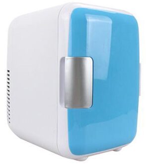 4L Auto Koelkast Mini Koelkast Voor Auto Stilte Warm En Koud Gebruik Meerdere Opbergvakken 1 Pcs