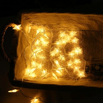 4m 40LED Stervorm String Lights Batterij Aangedreven Fairy Party Xmas Wedding Decor