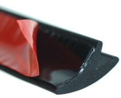 4M Tochtstrip Verzegelde Strips Auto Body Rubber Trim Strip Universele Y Vorm