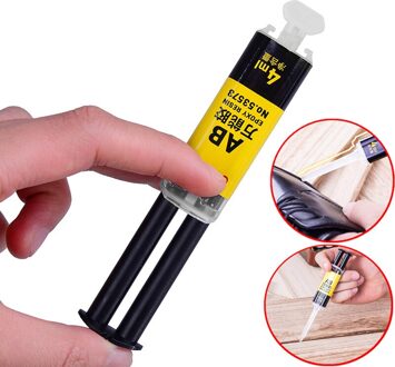 4Ml 2 Minuten Uitharden Super Vloeibare Ab Lijm Voor Office Home Supply Glas Metaal Rubber Waterdichte Sterke Lijm Lijm