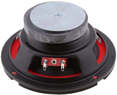 4ohm Afgeschermde 5 "Speaker Woofer Subwoofer Luidspreker Hoorn Zwart En Rood