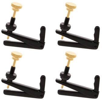 4Pack 3/4 4/4 Cello Fijnstemmers Metalen Richter Fine Tuner Cello Accessoires