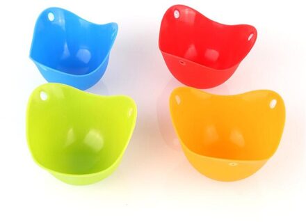 4Pc/1Pc Eierkokers Siliconen Eierkoker Keuken Gereedschap Pannenkoek Kookgerei Bakvormen Stoom Eieren Plaat Lade Gezonde ei Pannenkoek 4stk