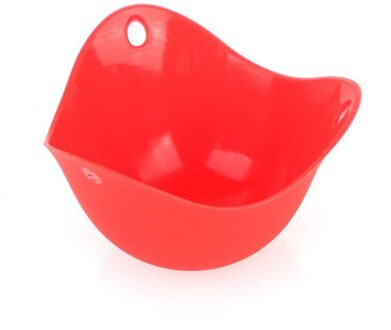 4Pc/1Pc Eierkokers Siliconen Eierkoker Keuken Gereedschap Pannenkoek Kookgerei Bakvormen Stoom Eieren Plaat Lade Gezonde ei Pannenkoek Rood