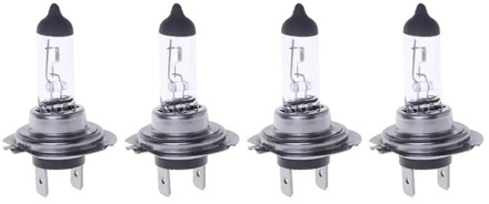 4PC H7 55w 12v Halogen Bulb 4000k H7 px26d 55w Fog Lamp Parking Clear Light Car Styling Light Source Auto