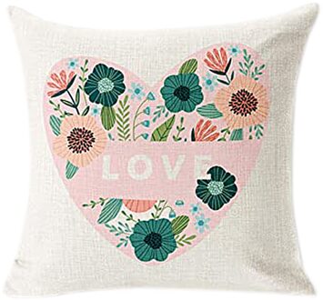 4Pc Valentijnsdag Decoratieve Kussensloop Duurzaam Praktische Gemak Auto Kussensloop Auto Kussenhoes Auto Accessoires