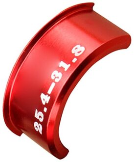 4Pcs/1 Set Aluminium Legering Fietsstuur Shims 25.4Mm Tot 31.8Mm Mountainbike Conversies nee.1