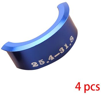 4Pcs/1 Set Aluminium Legering Fietsstuur Shims 25.4Mm Tot 31.8Mm Mountainbike Conversies nee.2