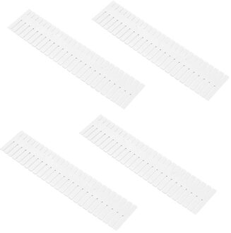 4Pcs 37*7Cm Lade Divider Partitie Organizer Diy Grid Plastic Lade Separator Ondergoed Sokken Clapboard 01