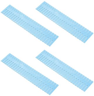 4Pcs 37*7Cm Lade Divider Partitie Organizer Diy Grid Plastic Lade Separator Ondergoed Sokken Clapboard 02