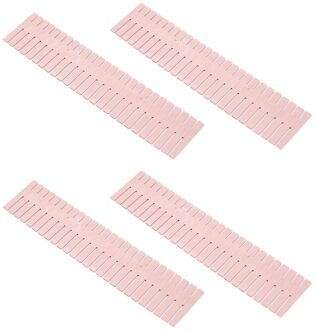 4Pcs 37*7Cm Lade Divider Partitie Organizer Diy Grid Plastic Lade Separator Ondergoed Sokken Clapboard 03