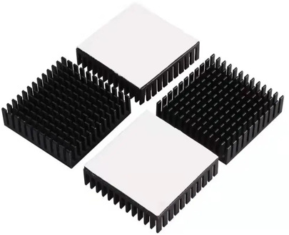 4PCS 3D Prints Radiator Aluminum Motor Heatsink Extruded Heat Dissipation Electronic Heat Sink for Ender 3 PRO 42 stepper motor