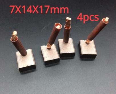 4Pcs 462 Voor Grote Muur Pickup Startmotor Elektrische Carbon Borstel 7X14X17mm