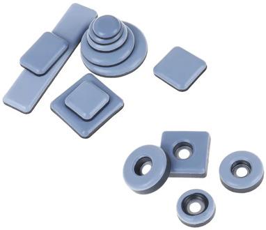 4pcs/6pcs/8pcs Slider Pad Furniture Table Bases Protector Coaster Carpet Ground Magic Moving Anti-abrasion Floor Mat