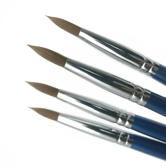 4pcs 8# Dental Pen Dental Porcelain 8# Brush Pen Dental Lab Supplies Dental Materials