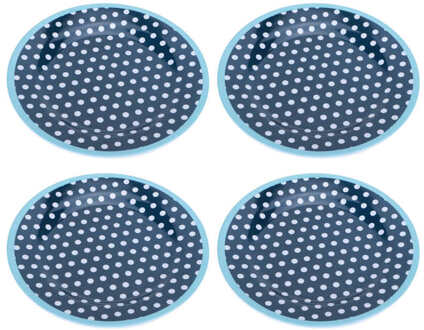 4Pcs 9in Voedsel Schotel Fruit Salade Dessertbord Servies Keuken Accessoire