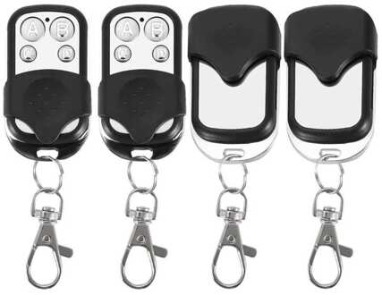 4Pcs Abcd Draadloze Rf Afstandsbediening 433 Mhz Elektrische Poort Garagedeur Afstandsbediening Sleutel Fob Controller