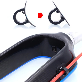 4Pcs Aluminum Bicycle Cable For Shifter Brake Set Oil Tube Fixed Clamp Conversion Trap Adapter Frame U Buckle Tubing Clip Guide