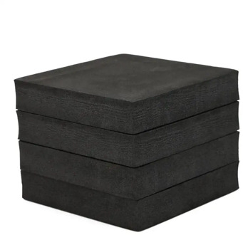 4pcs Anti Vibration Pads Anti Shock Washer cabinet Proof Non Slip Feet Tailorable Mat Refrigerator Floor Furniture Protectors