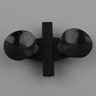 4pcs Aquarium Aquarium Isolatie Klem Isolatie Plaat Glas Klem Glas Sucker Scheiden Klem Glas Sucker Clamp zwart