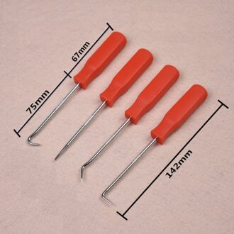 4Pcs/Auto Automotive Extra Lange Set O-Ring Seal Remover Hand Tool