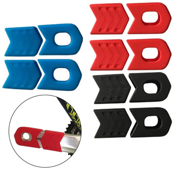 4pcs Bike Accessories Bicycle Crank Cover Silicone Arm Sleeve MTB Cycling Crankset Protect Non-slip Chainwheel Crank Protector