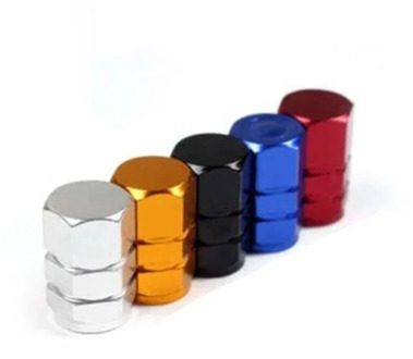 4Pcs Bike valve cap Theftproof Aluminum Bicycle Wheel Tire Covered Tyre Stem American Air valve Caps Truck Airtight Cover