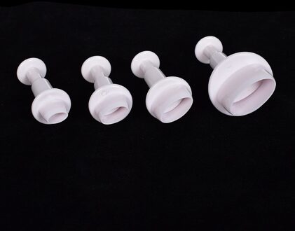 4Pcs Cake/Auto/Ijs Cake Cookie Plunger Cutter Fondant Kauwgom Plakken Cupcake Toppers Mold Biscuit Kerst decorating Tool 2