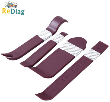 4PCS Car Audio Disassembly Tool Auto Car Removal Repairing Pry Tools Kit Panel Plastic Trim Removal Tool Set High Hardness