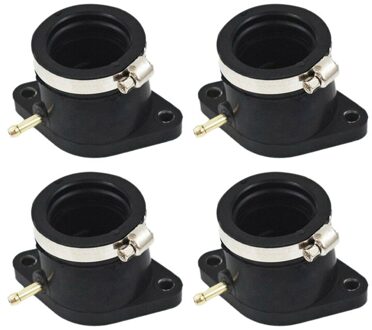 4Pcs Carburateur Inlaatspruitstuk Boot Joint Carb Houder Voor Yamaha Xj650 Xj750 1981-1983
