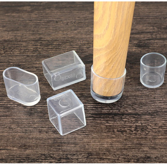 4pcs Chair Leg Caps Rubber Feet Protector Pads Furniture Table Covers Socks hole plugs dust Cover furniture leveling feet system