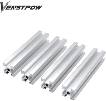 4pcs CNC aluminum profile 2020 Extrusion EU standard 3D Printer Parts Anodized Linear Rail Aluminum Profile bulk price