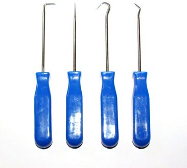 4Pcs Duurzaam Auto Remover Tool Set Auto Pick En Haak Set O Ring Oil Seal Pakking Puller remover Craft Hand Mechanic Tool