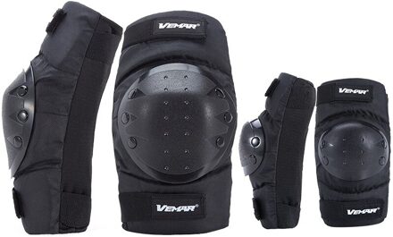 4Pcs Fietsen Kniebeschermers Rolschaatsen Knieschijf Fietskleding Anti-Fall Knie Elleboog Pads Rugschild Skateboard Riding Beschermende gear