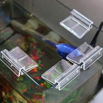 4Pcs Fish Tank Universele Vervanging Onderdelen Tuin Thuis Installeren 6 8 10 12Mm Clear Dierbenodigdheden Acryl glas Cover 8mm