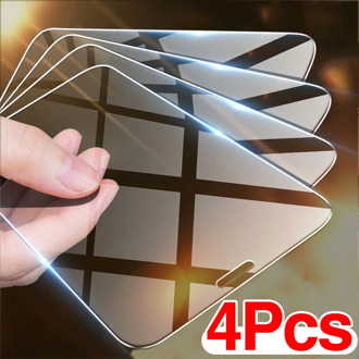 4PCS Full Coverage Glass On For iPhone 12 Pro 11 Pro Max Screen Protector For iPhone XS Max XR X 12 mini Screen Protector Glass